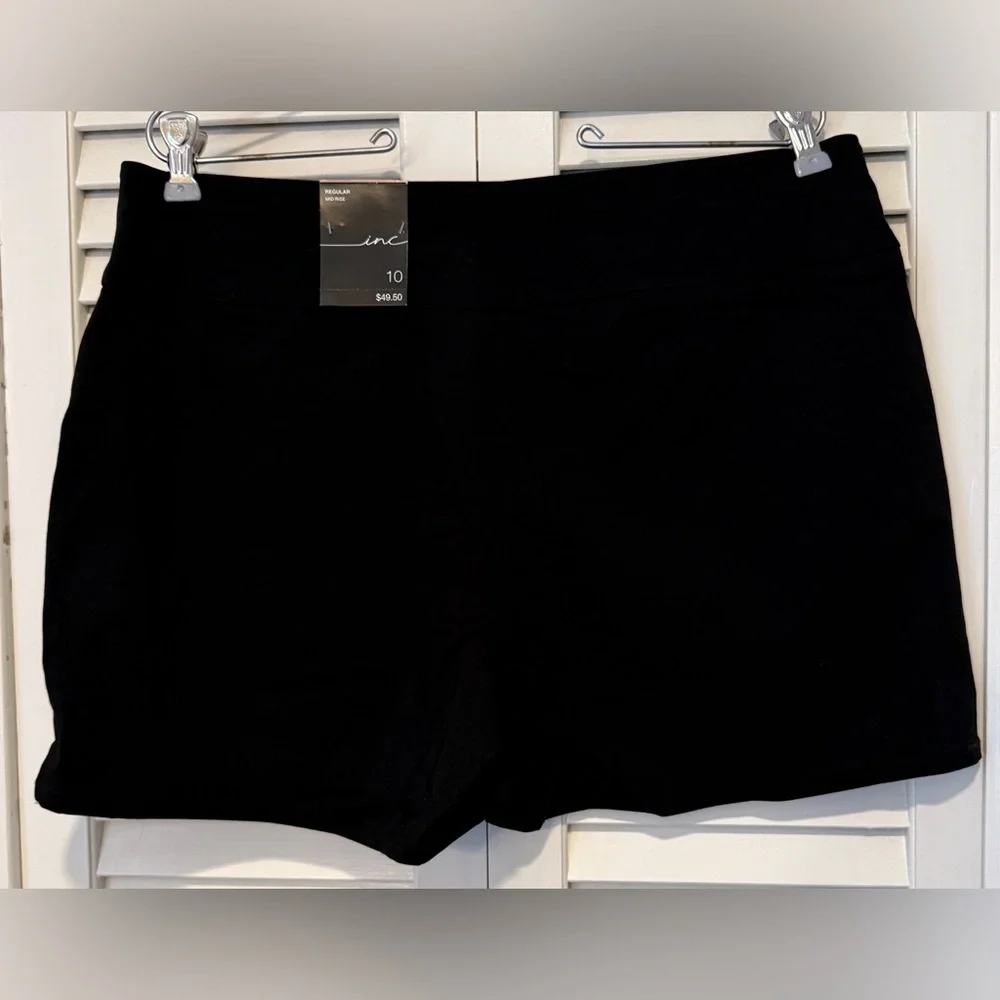 INC International Concepts Mid-rise Pull-on Shorts - Picture 4 of 4